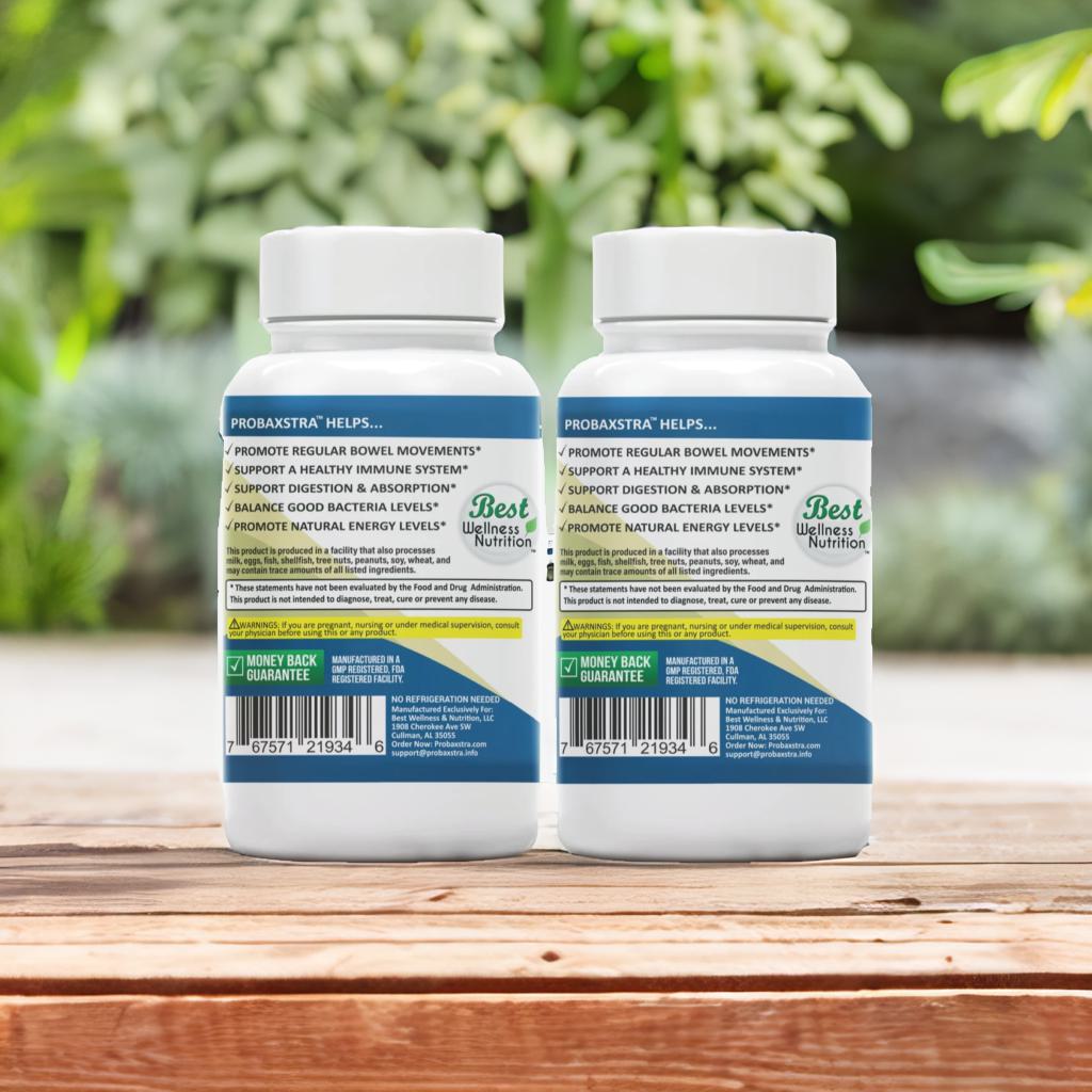 Probaxstra™ - SuperStrain Probiotic + Multivitamin Complex w/Vitamin D3 (2 Pack)