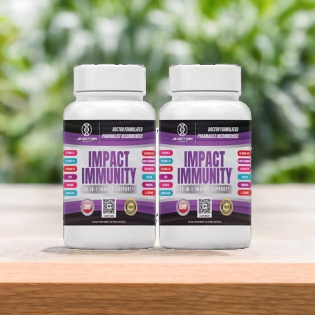 Impact Immunity 12-IN-1 IMMUNE SUPPORT (2 Bottle Pack)