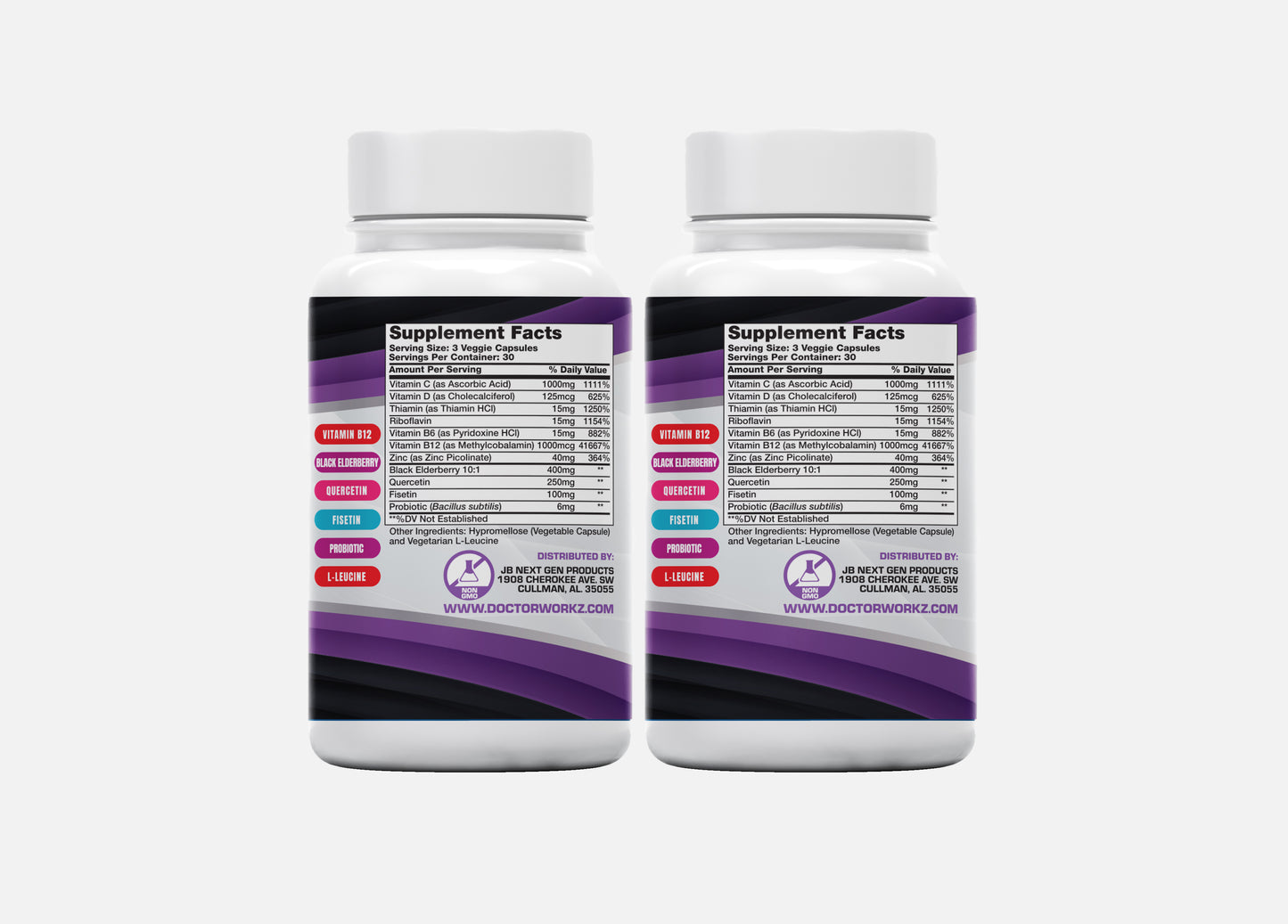 Impact Immunity 12-IN-1 IMMUNE SUPPORT (2 Bottle Pack)