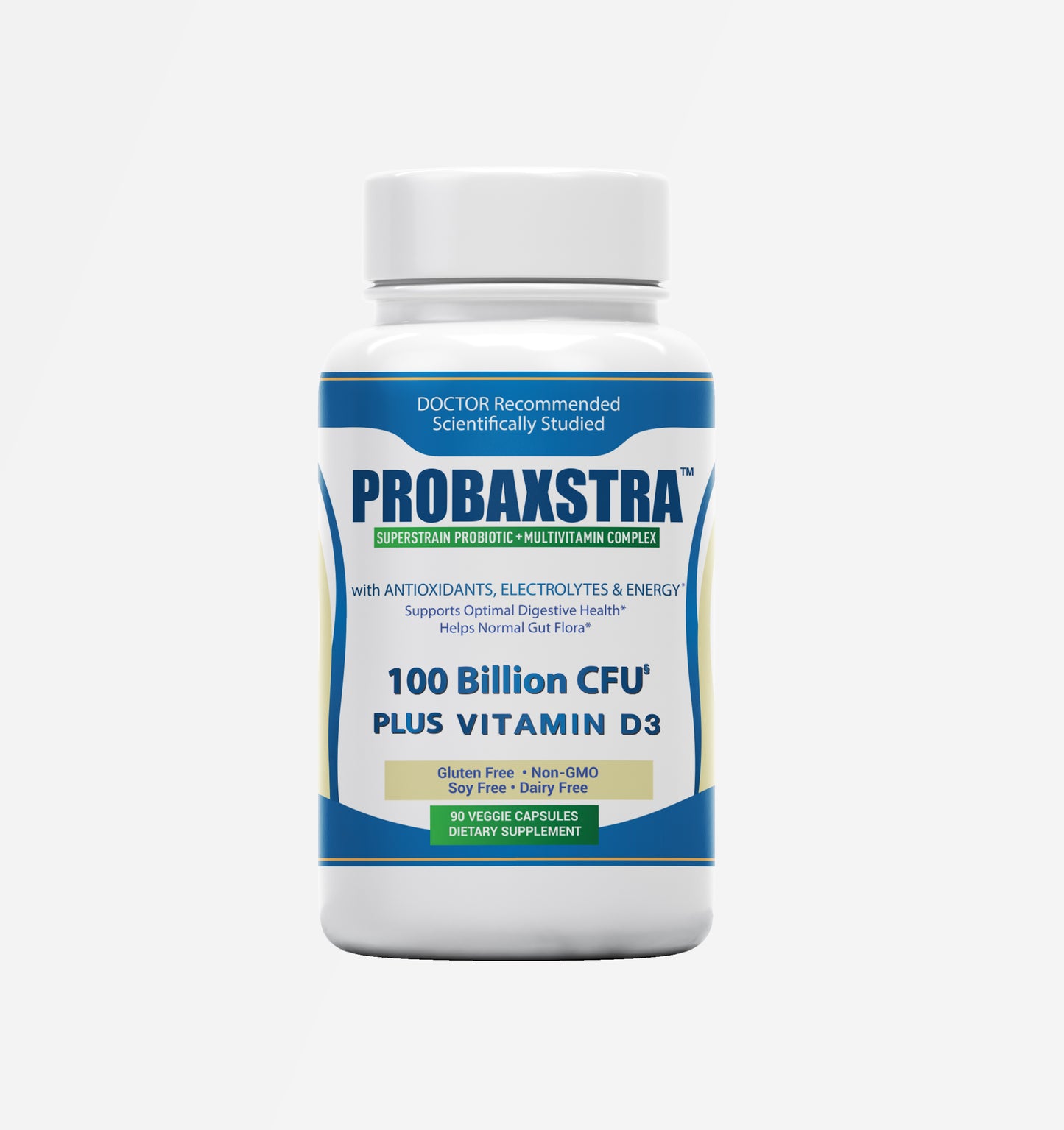 Probaxstra - Superstrain Probiotic + Multivitamin Complex w/Vitamin D3
